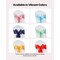 Satin Chair Sashes Wedding Chair Bows Bulk Pack Decorative Chair Ties for Banquet Party Event Chairs
